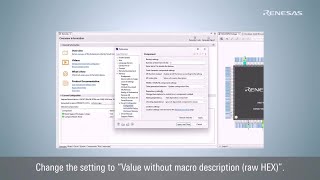 Smart Configurator Feature  How to generate HEX values for Code Generator drivers [upl. by Irama14]