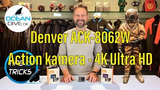 Denver ACK8062W Action kamera  4K Ultra HD [upl. by Albemarle]