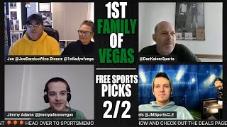 Thursday College Basketball Predictions  NBA Picks  First Family of Vegas for 22 [upl. by Mclain]