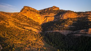 Roca del Migdia Beceite Comarca Matarraña Dron Dji Air 2s [upl. by Dannie454]