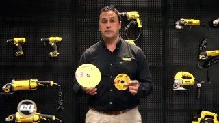 DEWALT medidas de seguridad al utilizar amoladoras [upl. by Nannah526]