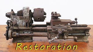 Restoration of old Lathe — C609（Gustav Esfeld MDO） [upl. by Mila]