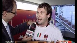 Cassano Interview  After Match Roma  07052011 [upl. by Teerell870]