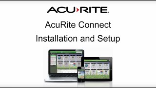 AcuRite PC Connect  Installation [upl. by Wallford]