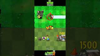 Pvz vs pvz 2  Doom Shroom Cactus Puff Shroom Plant Team Vs Gargantuar zombie Team shorts [upl. by Aret134]