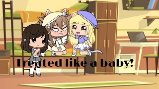 Treated like a baby  Gacha Life Mini Movie [upl. by Alil]