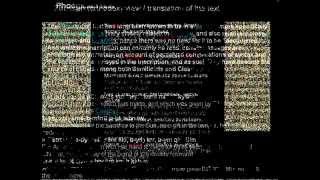 Reading Etruscan Pyrgi tablets through Slavic languagewmv [upl. by Gerrard]