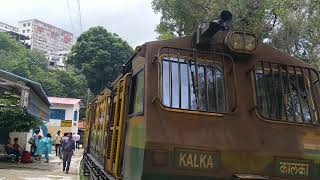 52453 Kalka Shimla Express At Solan Station [upl. by Alysia]