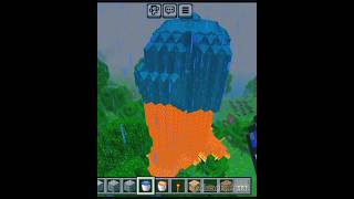 Cobblestone Tower at Different Times  9 shorts minecraft [upl. by Elyak]