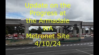 Update on the Armadale WA Metronet Sites 4 10 24 [upl. by Sirhc]