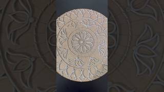 Lippan Art for Beginners Part1✨😱😱  Home Decor Tutorial artshorts [upl. by Wennerholn]