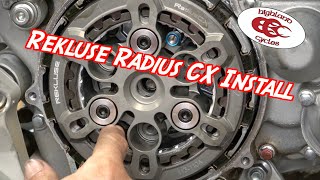 How do you install a Rekluse Auto Clutch in a YZ250 [upl. by Edasalof610]