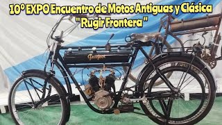 10⁰ EXPO ENCUENTRO DE MOTOS ANTIGUAS Y CLÁSICA EN FRONTERA SANTA FE 🛵 UNA COLECCIÓN DE MOTOS VIEJAS [upl. by Craw]