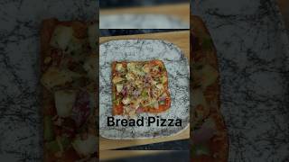 Bread Pizza mini bread Pizzashort videoAir fryer reciptrendingviralshorts [upl. by Javler]