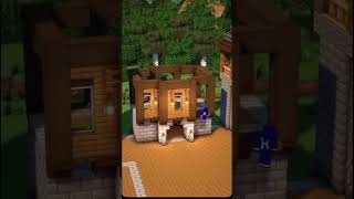 Minecraft Easy Survival Castle 🏰 minecraft minecraftbuilds minecrafttutorial minecraftbuilding [upl. by Adnauq]