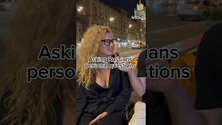 Asking Russian women personal questions russia women [upl. by Hulburt]