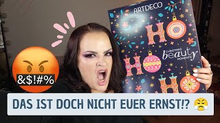 FRECHHEIT 🤬 DAS geht GAR NICHT ARTDECO ADVENTSKALENDER Unboxing macht mich SAUER 🙄  Kontrajunkie [upl. by Nnodnarb]