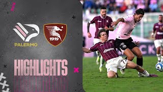 PalermoSalernitana 01 HIGHLIGHTS 8ª giornata Serie B 2425 [upl. by Pinkerton]