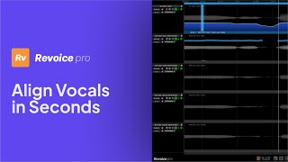 How To Align Vocals in Seconds with Revoice Pro 5 [upl. by Bernard762]