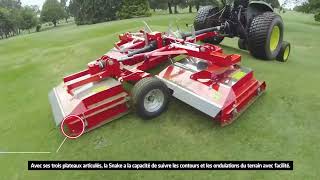 MGE Green Service Trimax Mower Systems SNAKE Demo [upl. by Sidonie]