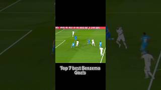 Benzemas top 7 goal football benzema [upl. by Luise]