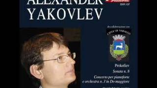 ALEXANDER YAKOVLEV plays PROKOFIEV Piano Concerto n 3 1 mov [upl. by Gibun272]