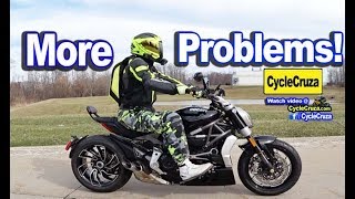 MORE PROBLEMS With My Ducati XDiavel  NOT SAFE  MotoVlog [upl. by Lehcem415]