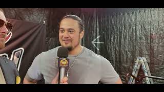 Lance Anoai interview BPW Samoan Dynasty [upl. by Orvas816]