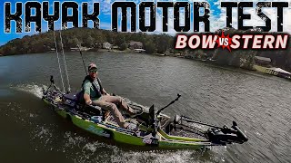 TESTING the NEW NK300 Kayak Motor VS the Xi3 Kayak trolling Motor [upl. by Attenaz]