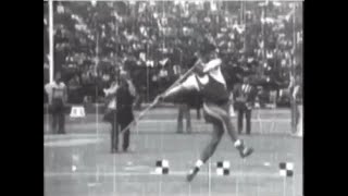 Uwe Hown GDR javelin throw 10480 World Record Berlin 1984 rare footage [upl. by Clarkson154]