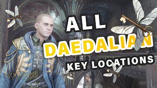 How to find All DAEDALIAN Keys  Key Locations ► Hogwarts Legacy [upl. by Dragde603]