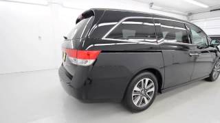 EB007663  2014 Honda Odyssey Touring Elite  HondaofBurien  Crystal Black Pearl [upl. by Nal]