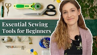 Essential Sewing Tools for Beginners  Everything You Need to Get Started 🪡 [upl. by Caleb]