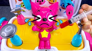 6 Minutes Satisfying with Unboxing Pinkfong Doctor toys amp Ambulance Playset ASMR  Review Toys [upl. by Conni430]