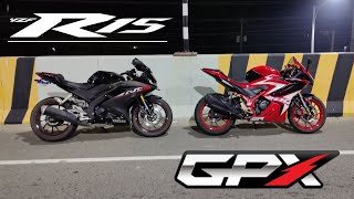 R15 V3 vs GPXDEMON  Crazy Rider [upl. by Hploda]