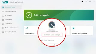 Activar la licencia de ESET Internet Security con cuenta de Gmail [upl. by Petronia]