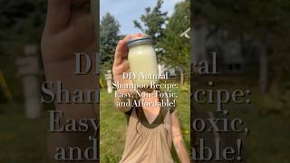 DIY Natural Shampoo Recipe Easy NonToxic and Affordable [upl. by Handel]