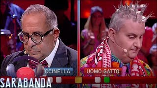 Sarabanda terza puntata  Il duello Coccinella vs Uomo Gatto [upl. by Ahens]