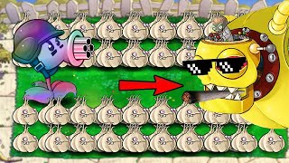 Gatling Pea Hypno vs DrZomboss Hypno vs All Zombies  Plants vs Zombies Hypno Mod Hack [upl. by Robina]