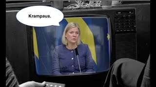 En jävel på krampaus [upl. by Ecyarg]