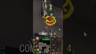 The 1 Combo in Runescape PvP osrs oldschoolrunescape pking meter shorts [upl. by Pascasia340]