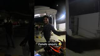 Zomato order delivery inquiry zomato rider shorts trending tamilnadu [upl. by Matteo]