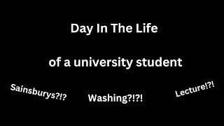 University Student  Day In My Life [upl. by Kcirddes]