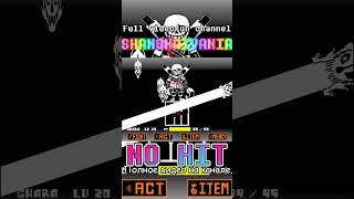 NO HIT INK sans phase 3 SHANGHAIVANIA inksans inktale nohit undertalefangame shorts [upl. by Ashbaugh607]