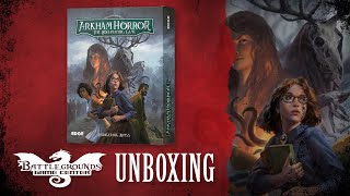 Arkham Horror The Roleplaying Game  Hungering Abyss Unboxing [upl. by Arymat]