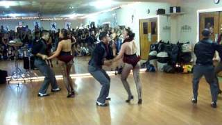 UMDA Performance Colaboration  Tampa Salsa Slam w Island Touch Dance Academy [upl. by Elacim]