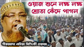 pirzada yahia Siddiqui waz furfura Darbar Sharif waz  পীরজাদা এহিয়া সিদ্দিকী সাহেব ওয়াজ [upl. by Schlessel974]