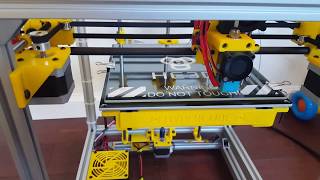 Hypercube 3d Printer with BLTouch Bed Leveling [upl. by Brew]