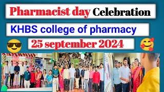 Pharmacist Day Celebration  KHBS College Of Pharmacy Jaunpur  🥰😎 [upl. by Reiche]