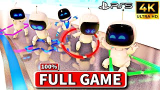 ASTROS PLAYROOM PS5 100 Walkthrough FULL GAME 4K 60FPS  No Commentary [upl. by Cassella777]